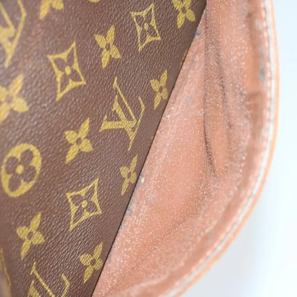 Louis Vuitton Monogram Compiegne 23 Clutch Bag Brown